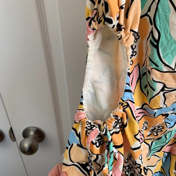 Astr Floral Mini Dress - Multicolor - Picture 3 of 16